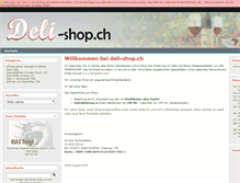 Tablet Screenshot of deli-shop.ch